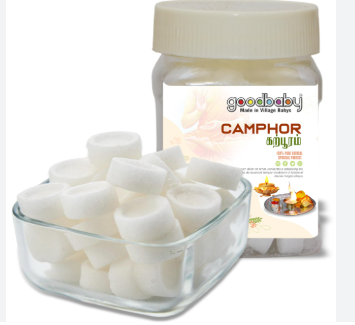 100% Pure Biscuit Camphor for religious and ceremonial use from Bhadohi camphor manufacturer
